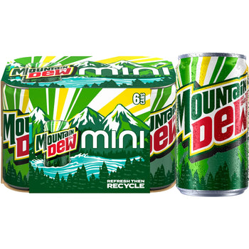 Mountain Dew Soda Citrus Pop, (7.5 Fl oz) - Papaya Express