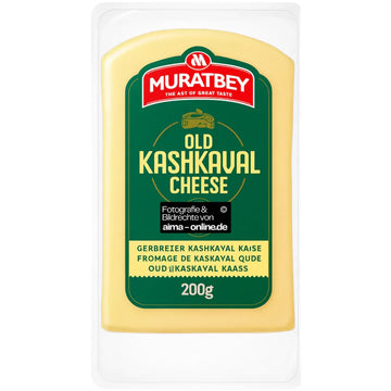 Muratbey Old Kashkaval Cheese (200 G) - Papaya Express
