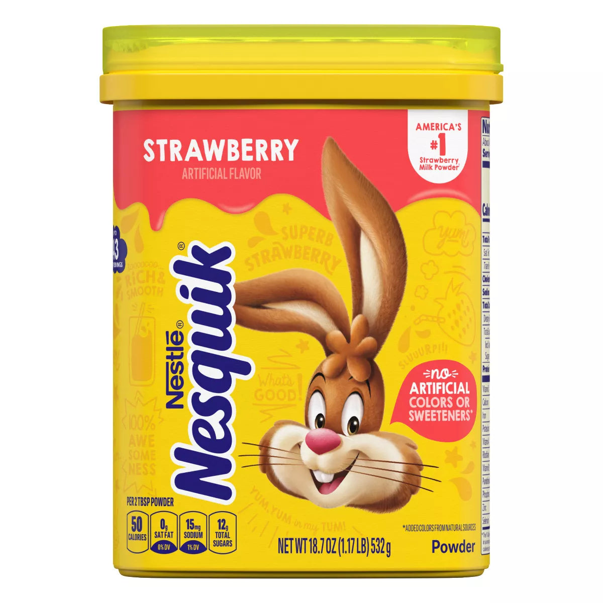 Nesquik Strawberry Powder (266G)