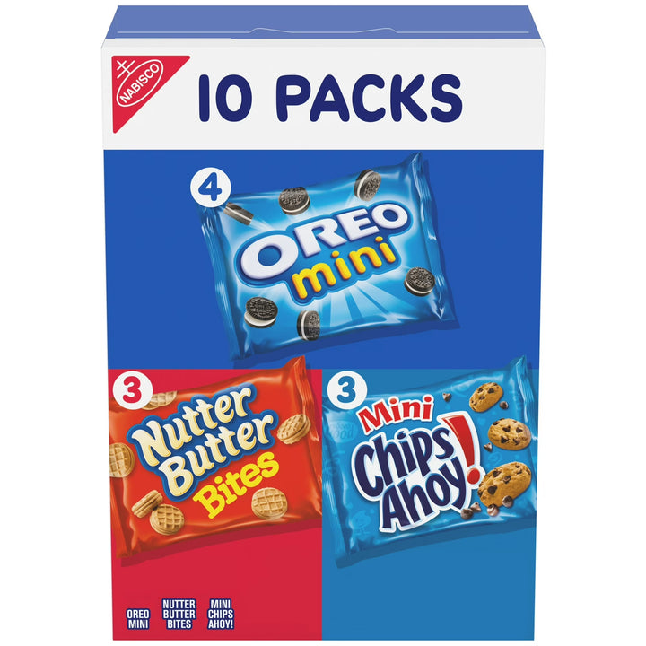 Nabisco Cookie Variety Pack 10 Snack Packs (1 lb.) - Papaya Express