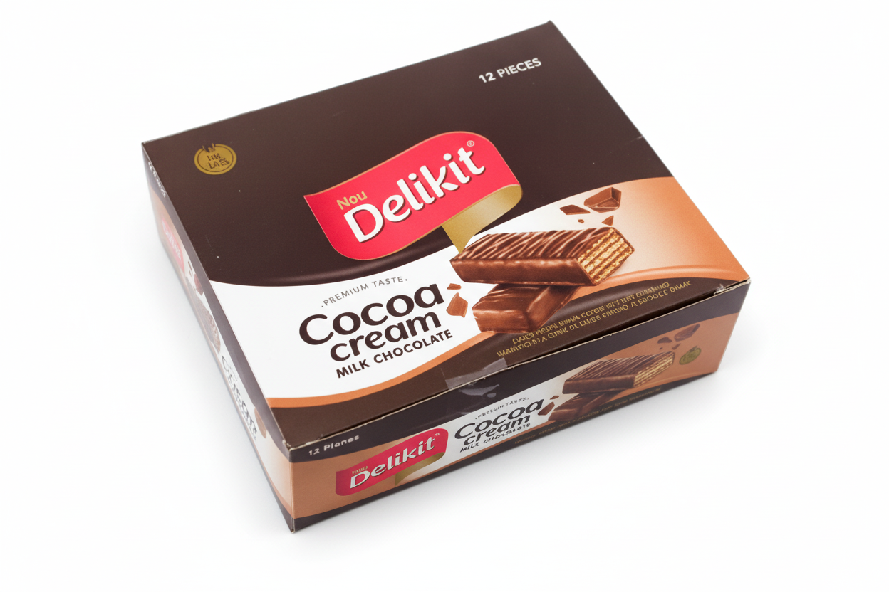 Delikit Chocolate Wafer (12 CT) - Papaya Express