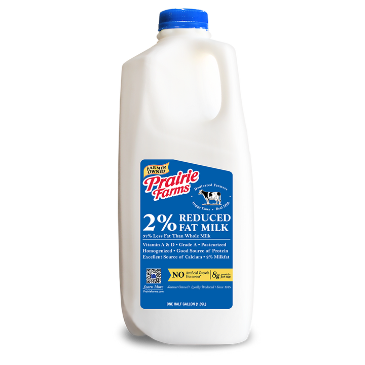 Prairie Farms  2% Milk (1/2 gal) - Papaya Express