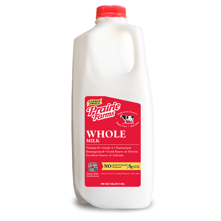 Prairie Farms Whole Milk (1/2 gal) - Papaya Express
