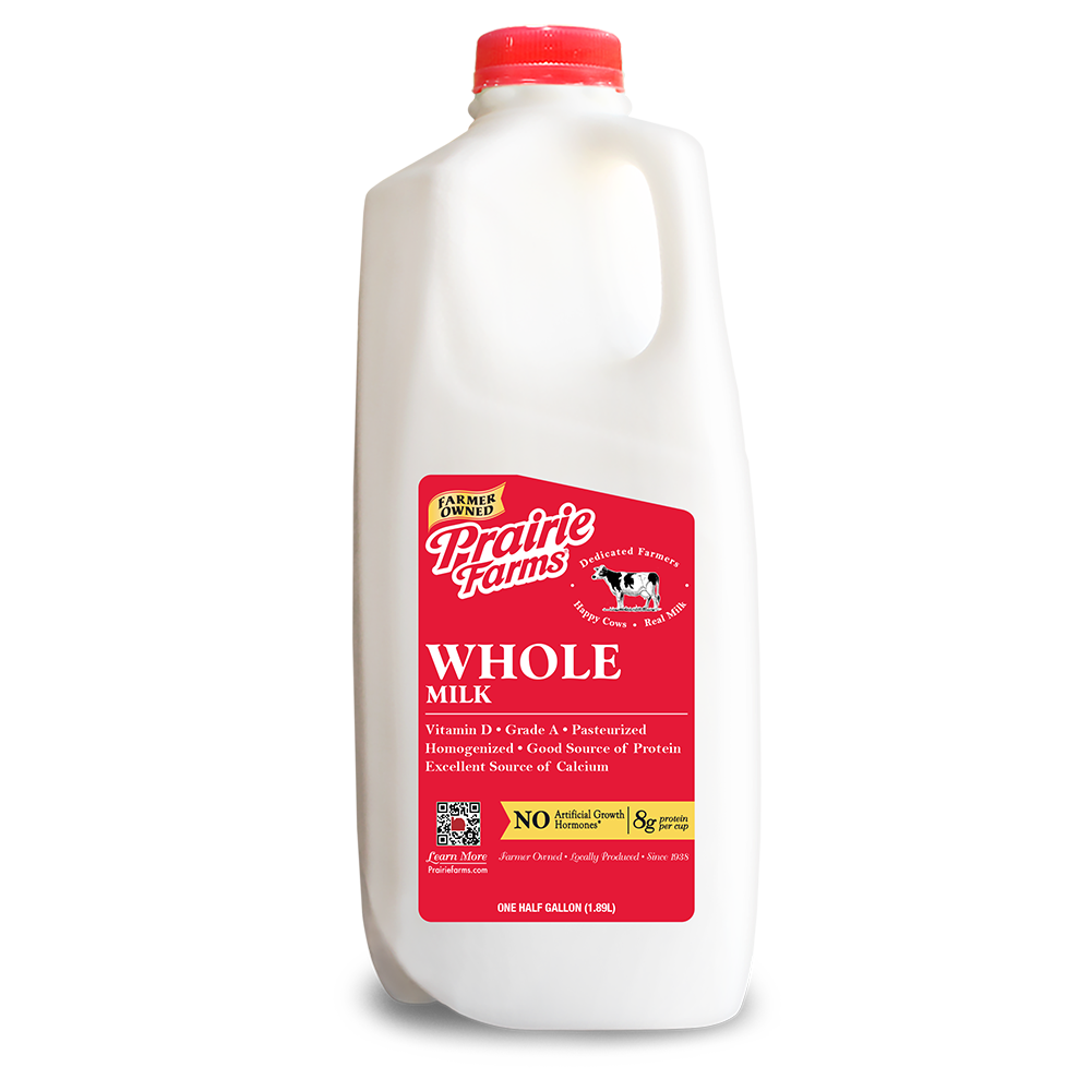 Prairie Farms Whole Milk (1/2 gal) - Papaya Express