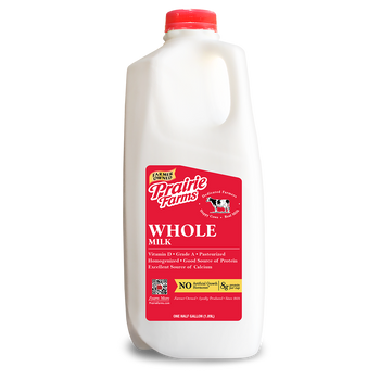 Prairie Farms Whole Milk (1/2 gal) - Papaya Express