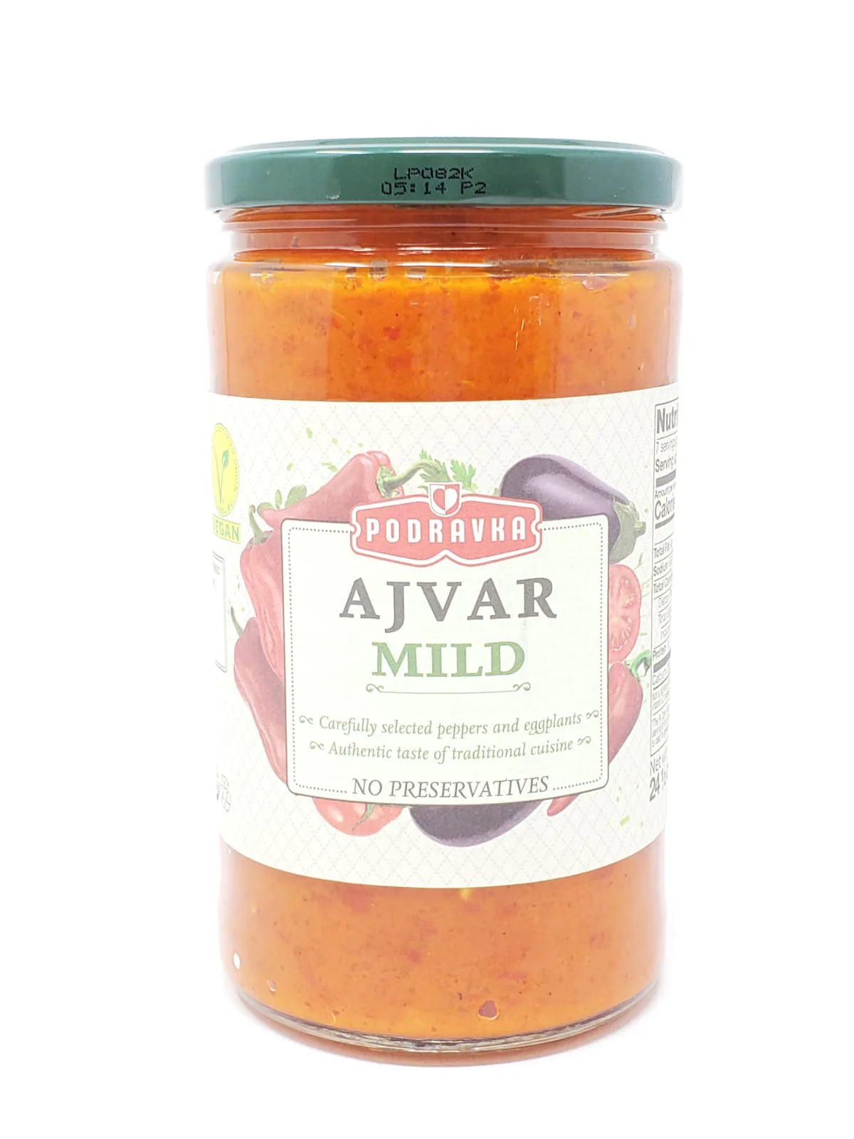 Podravka Ajvar Mild (690g) - Papaya Express