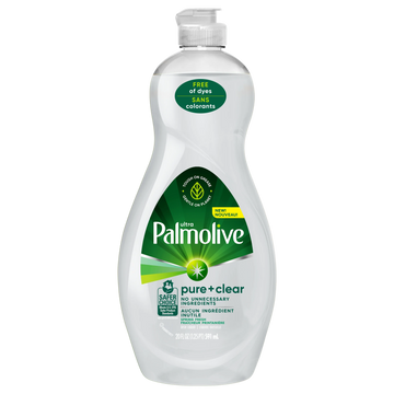 Palmolive Ultra Pure with Clear Liquid Dish Soap (20 oz) - Papaya Express