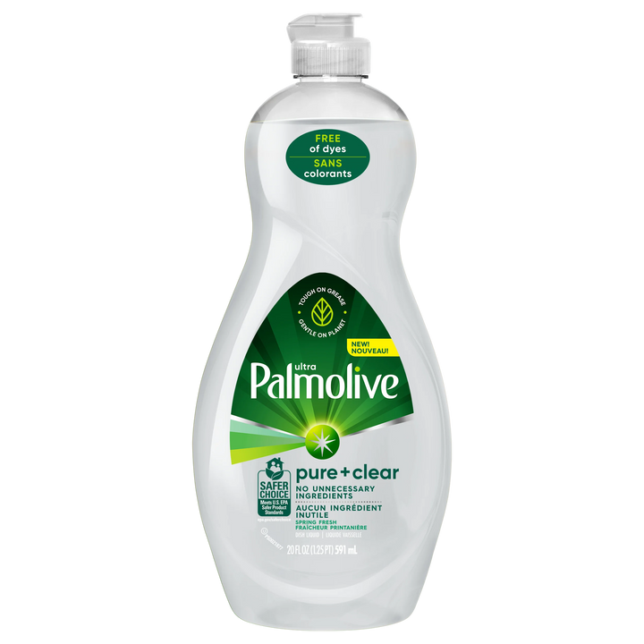 Palmolive Ultra Pure with Clear Liquid Dish Soap (20 oz) - Papaya Express
