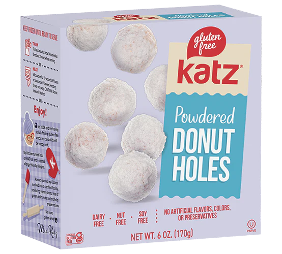Katz Powdered Donuts Holes (6oz) - Papaya Express