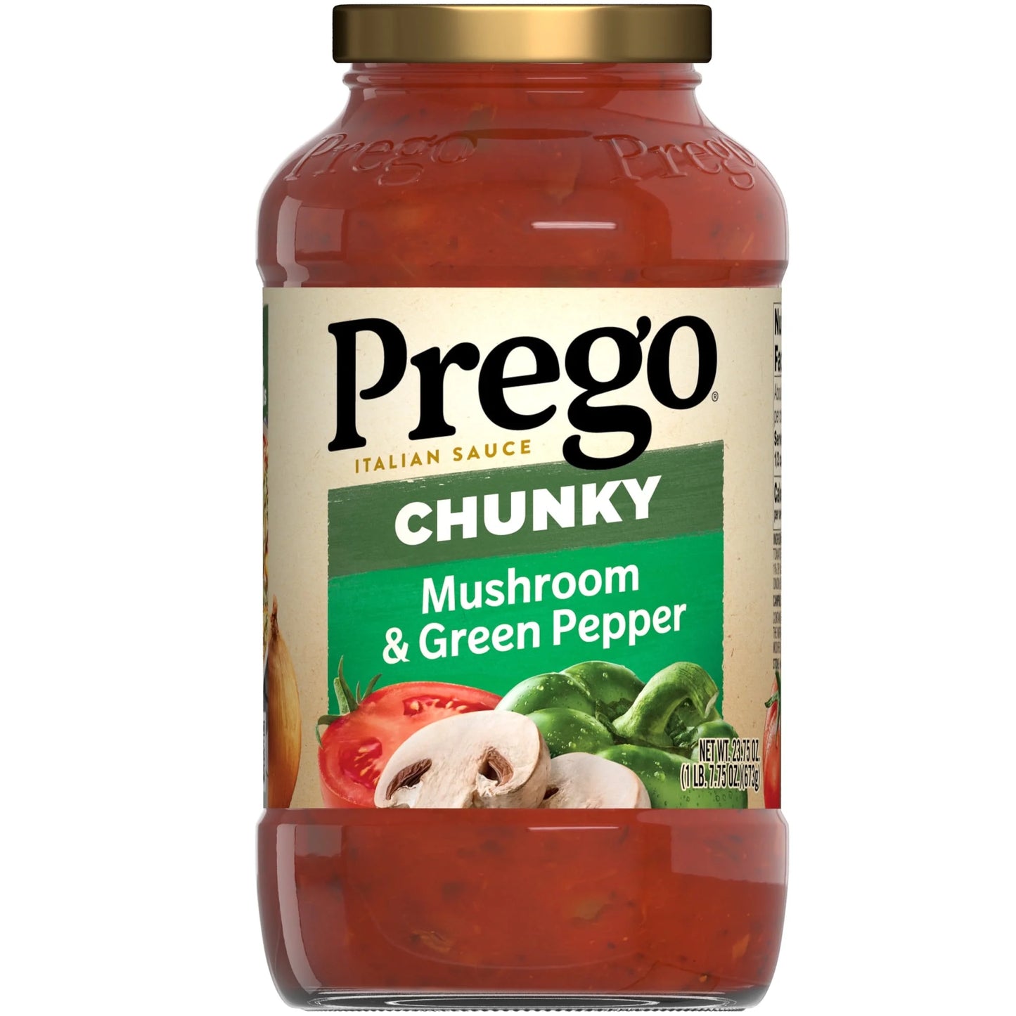 Ragu Chunky Mushroom & Green Pepper sauce (24 oz)