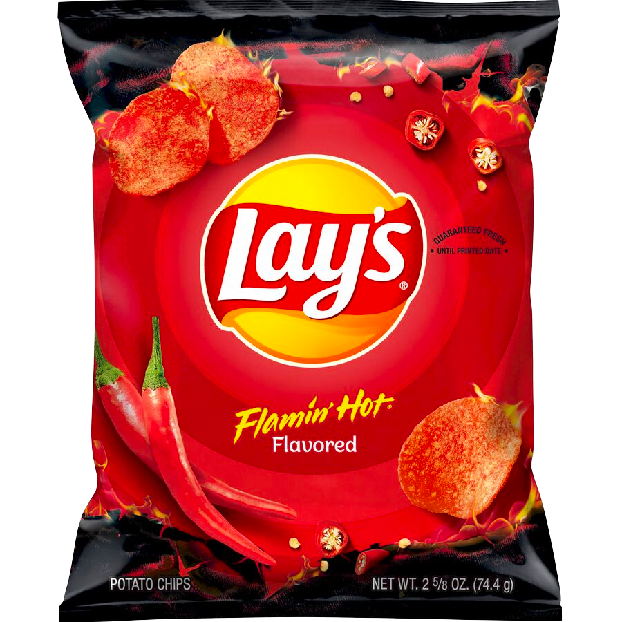 Lay's Flamin Hot Chips ( 74.4G ) - Papaya Express