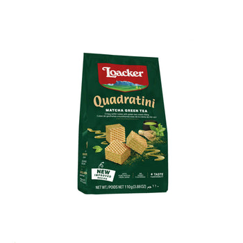 Loacker Matcha Wafer Cookies (250g) - Papaya Express