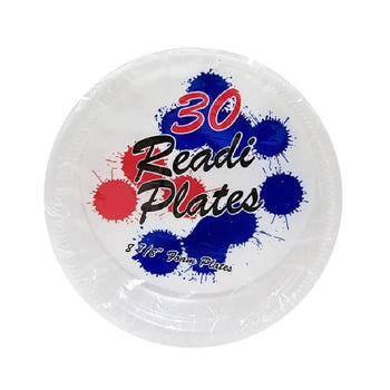 READI FOAM PLATES 30CT - Papaya Express