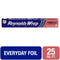 Reynolds Wrap Everyday Strength Aluminum Foil, 25 Square Feet - Papaya Express