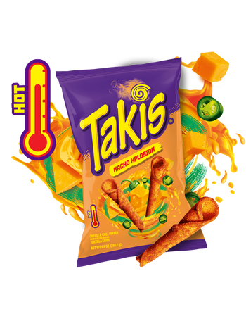 Takis Nacho Xplosion Rolls (3 oz) - Papaya Express