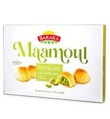 Baraka Pistachio Maamoul (500 G) - Papaya Express