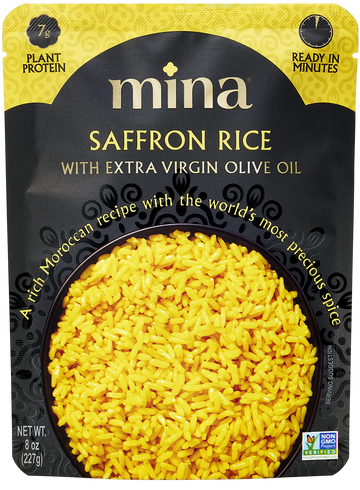 Mina Saffron Rice (8 oz) - Papaya Express