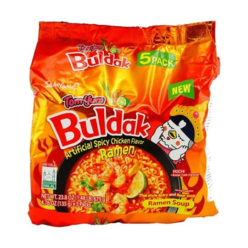 Samyang Buldak Tom Yum Flavor (5pck x 4.5oz) - Papaya Express