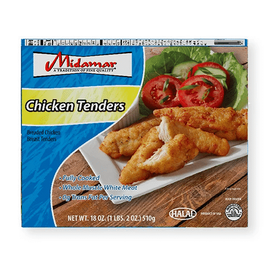 MIDAMAR CHICKEN TENDERS 18OZ - Papaya Express