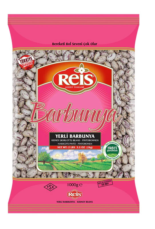 Reis Barbunya Dry Red Pinto Beans (1000g) - Papaya Express