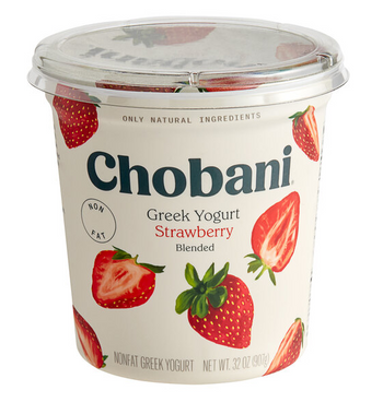 Chobani Strawberry Greek Yogurt (32 oz) - Papaya Express