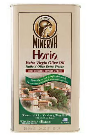 Minerva Horio Extra Virgin Olive Oil (3 L) - Papaya Express
