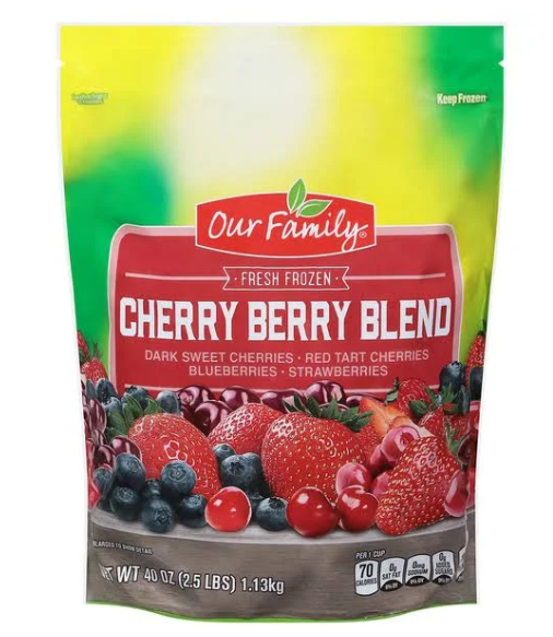 Our Family Cherry Berry Blend (453g) - Papaya Express