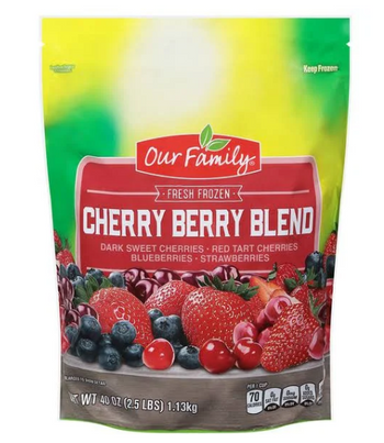 Our Family Cherry Berry Blend (453g) - Papaya Express
