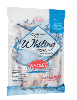 Wholey Whiting Fillets (5lbs) - Papaya Express