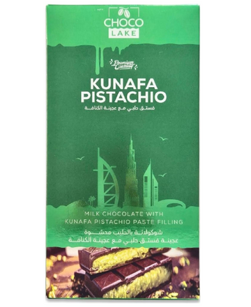 ChocoLake Kunafa Pistachio Bar (190G) - Papaya Express