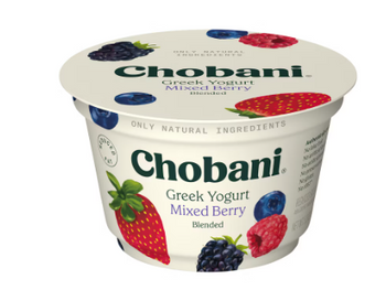 Chobani Mixed Berry Greek Yogurt  (5.3 oz) - Papaya Express