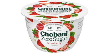 Chobani Zero Sugar Strawberry Greek Yogurt  (5.3 oz) - Papaya Express