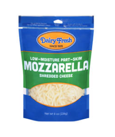 Dairy Fresh Low Moist Part-Skim Mozzarella (8OZ) - Papaya Express