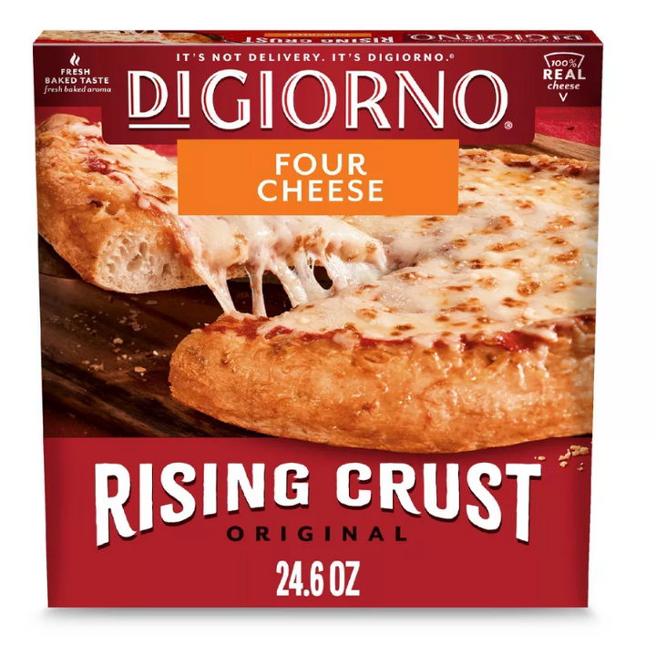 DiGiorno Rising Crust Four Cheese Frozen Pizza (24.06 oz) - Papaya Express
