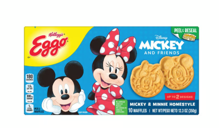Eggo Frozen Kids Homestyle Waffles Box (12.3 oz) - Papaya Express