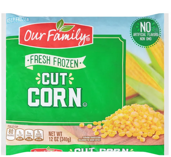 Our Family Frozen Cut Corn (12oz) - Papaya Express