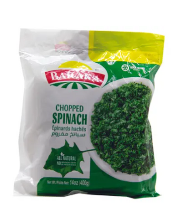 Baraka Chopped Spinach (400g) - Papaya Express