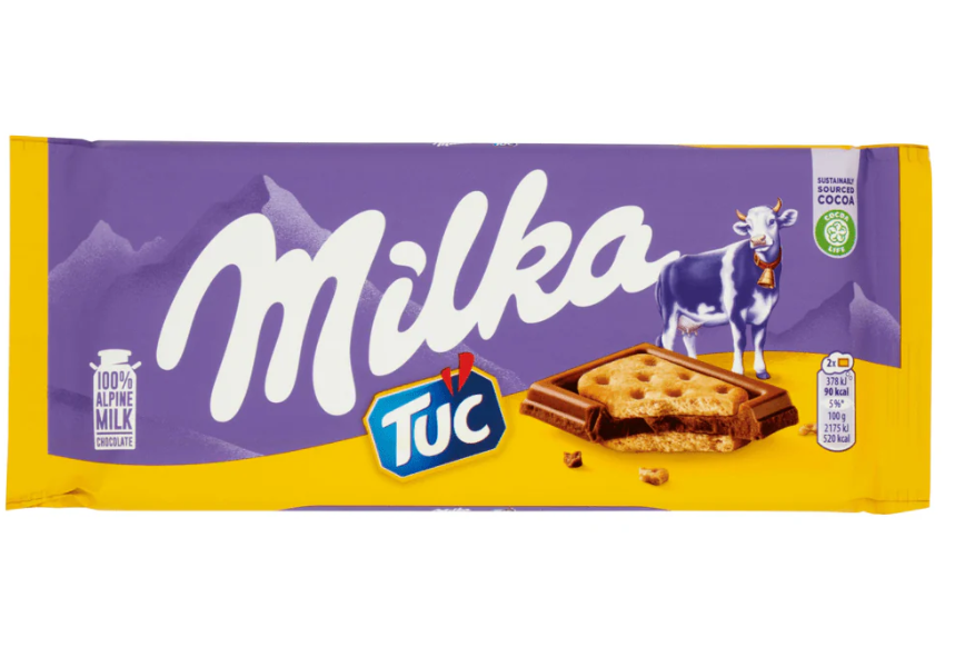 Milka Tuc Milk Chocolate (100g) - Papaya Express