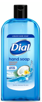 Dial Hand Soap Coconut Scent (17 oz) - Papaya Express