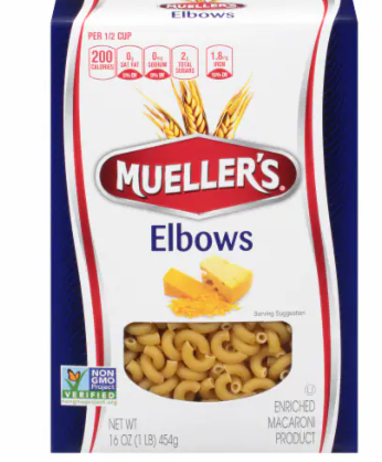 Mueller's Elbow Pasta (16 oz) - Papaya Express