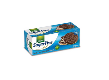 Gullon Sugar-Free Dark Chocolate Digestive Biscuits (270g) - Papaya Express