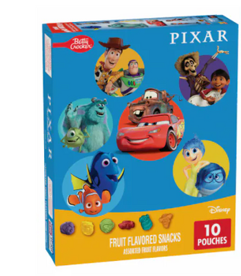 Disney Pixar Gluten Free Fruit Flavored Snacks (10 ct) - Papaya Express