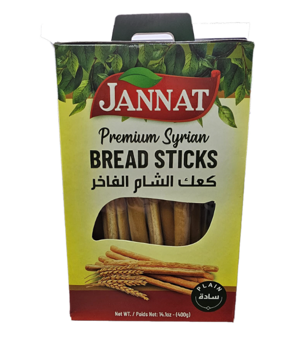 Jannat Bread Sticks Plain (400g) - Papaya Express