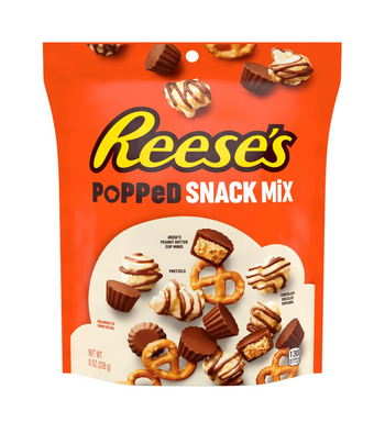 Resse's Popped Snack Mix (8 oz) - Papaya Express