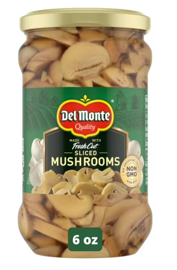 Del Monte Mushroom Slices 6 oz - Papaya Express