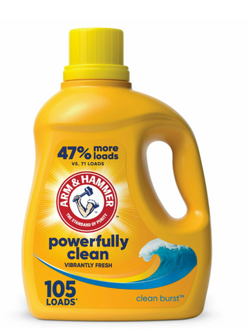 Arm & Hammer Powerfully Clean Vibrantly Fresh Laundry Detergent  (105 Loads) - Papaya Express