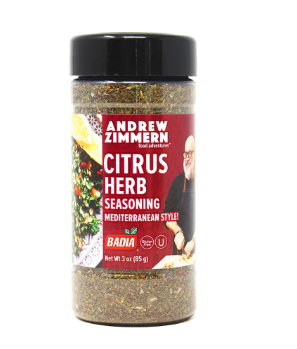 Andrew Zimmern Citrus Herb Seasoning Mediterranean Style (3 oz) - Papaya Express