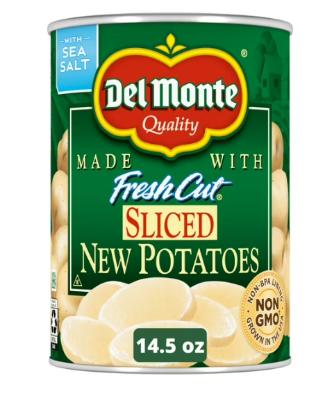 Del Monte Sliced New Potatoes (14.5 oz) - Papaya Express