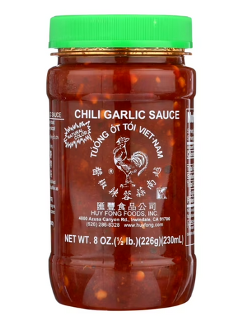 Huy Fong Chili Garlic Sauce (8 oz) - Papaya Express