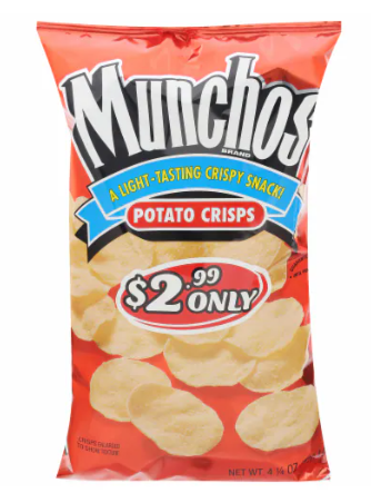 Munchos Potato Crisps (4.25 oz) - Papaya Express